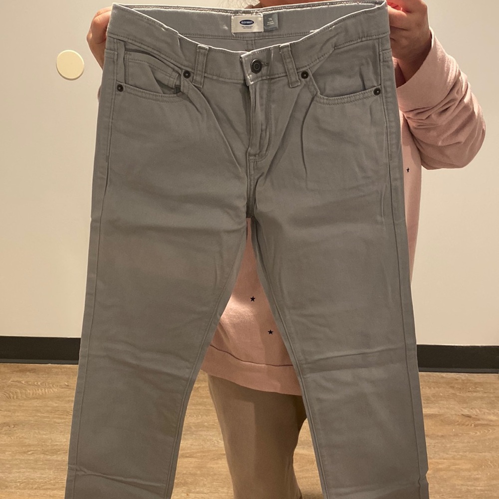 old navy grey pants